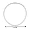 Gasket Replacement Sealing Ring 18-26cm 18CM 20cm 24cm 26cm Clear Pressure Cooker Rubber Silicone Kitchen None