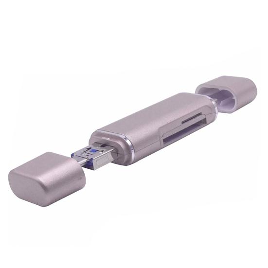 

5-в-1 Type C Micro USB TF SD-кардридер для телефона OTG-адаптер для MacBook Windows
