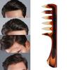 Retro Men s Wide Teeth Resin Comb Anti static Oil Hair Hairdressing Hairstyle Comb 2#