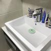 2pcs  Push-Type Silicone Floor Drain  Silicone Universal Sink Stopper  Prevent Clogging  Bathroom Drain Hair Catcher Press Water