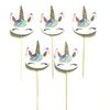 Small Horse Birthday Wedding Cake Topper Insert Decoration Festival Supplies for Kids Boys Girls ,