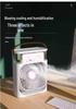 Water-cooled Desktop Fan & Humidifier with Cooling Spray for Dorms and Offices