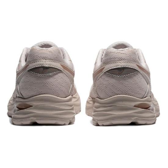 Asics Gel-Flux 4 Comfortable Sports Fabric Synthetic Leather Durable Low-Top Running Shoes Women Sneaker Beige Gold 1012A523-252