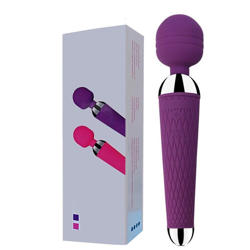 New USB Rechargeable Microphone G-spot Vibrator Massager Waterproof Dual Vibration Sex Toys for Women Adult Product for Woman