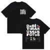2026 Bad Bunny Kurzarm Debi Tirar Mas Fotos DTMF Druck T-Shirt Lässig Locker T-Shirts Mode Grafikdruck T-Shirt Unisex