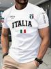 Fashionable and Casual Summer 3D Printed Large-sized Men's T-shirt Loose and Comfortable Suitable for Daily Wear