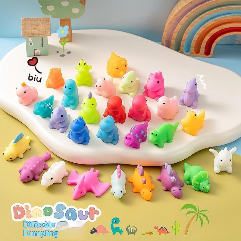 Random Soft Squeeze Dessert Blind Box Kawaii Croissant Shape Stress Relief Toy Independent Pack for School Reward Gifts