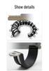 304 Stainless Steel Saddle Clamp with Rubber Strip - Pipe Support and U-Bolt Hose Clip