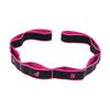 8 Segment Yoga Stretch Strap Elastic for Upper Lower Body Shoulder Leg rose red