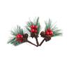 Pick Party Table Decoration Home Fake Berries Artificial Pine Pick Christmas Wreath Decor Ornaments