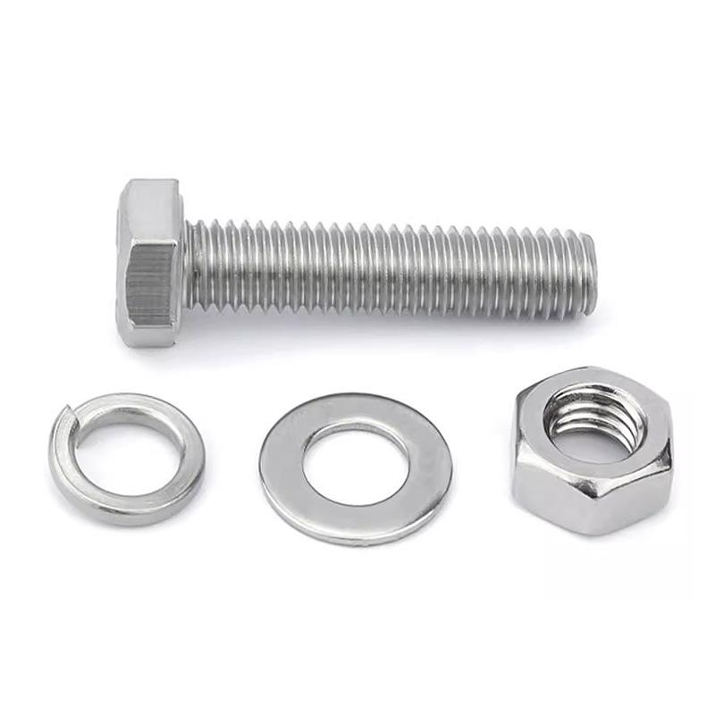 240/480-Piece M4/M5 Hex Bolts & Nuts Set, 304 Stainless Steel