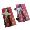 Colier religios elegant, Coliere cu pandantiv crucifix la modă, Lanțuri reglabile pentru claviculă, Bijuterii ornamentale cu cruce