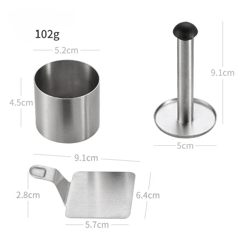 2025 Hot 304 Stainless Steel Rice Ball Mold Household Food Grade Sushi Mold Children's Complementary Food DIY Mold Sushi Tools
