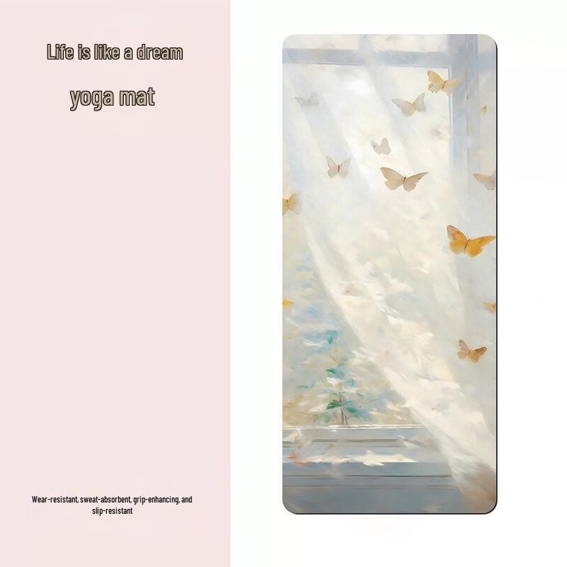 WEZHOPU Rubber Yoga Mat