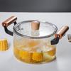 3.5L High Borosilicate Glass Cooking Pot