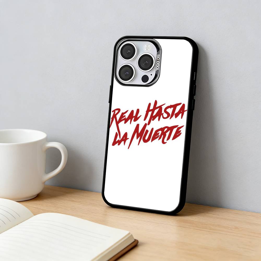 

Rapper A- Anuel AA Real Phone Case For iPhone 17,16,15,14,13,12,11 Plus,Pro Max,XS,Colorful Silver Black Cover iPhone16promax