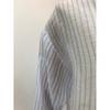 C S In The Room Eva Sheer Stripe Pendant Long Sleeve Shirt 2Color