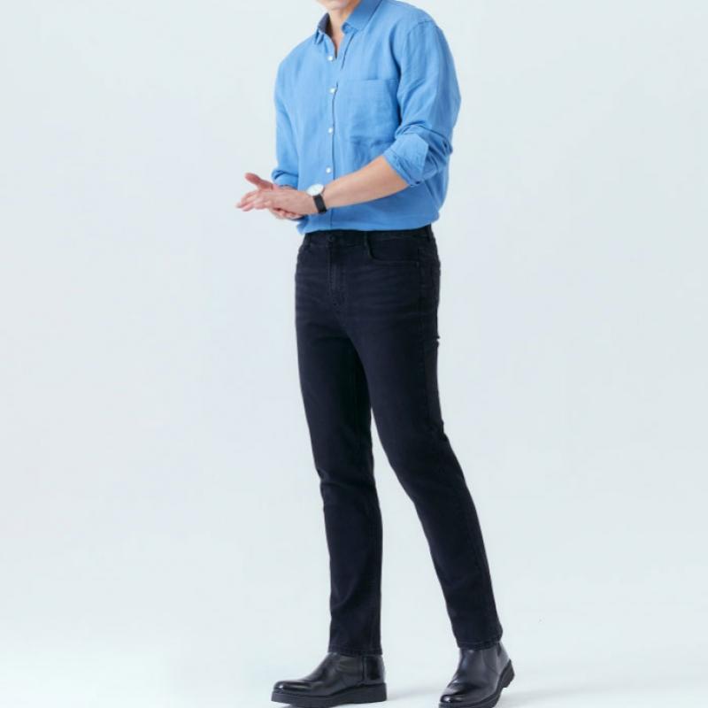 Bang Bang Men S Slim Straight Denim 23SS 2 Piece Set  1+1 