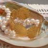 Vacation Style Metal Cuff Bangles Europe American Style Chunky Bracelet Exaggerated Bracelet  Gift
