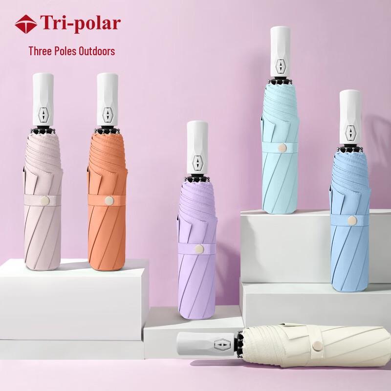 Tri-polar TP7026 Fully Automatic 3-Fold Portable Umbrella