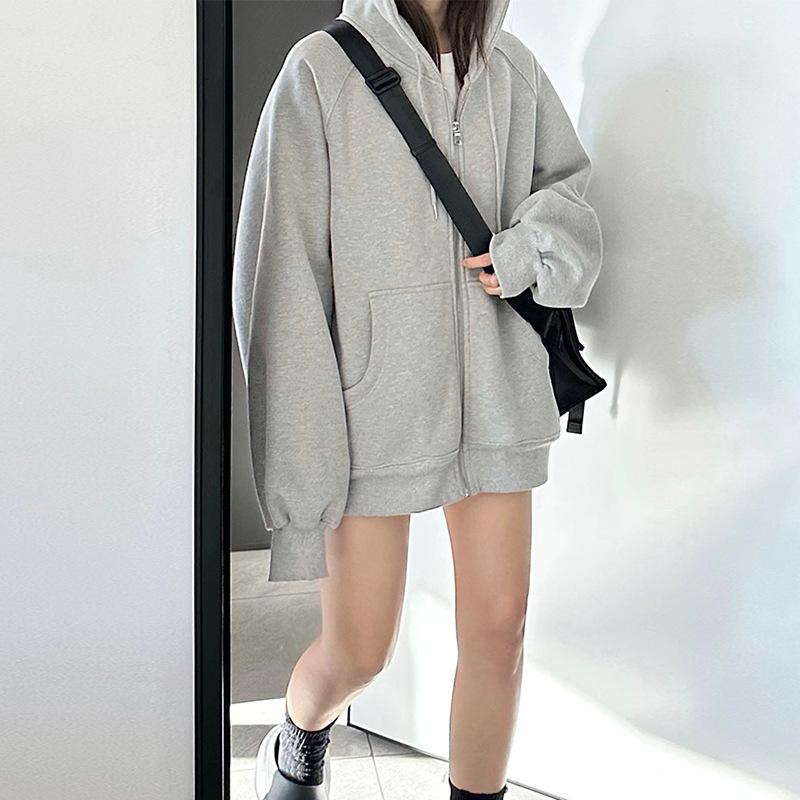 Jacke Damen Frühling und Herbst Kleiner Mann Neu Koreanisch Fauler Wind Kleidung Frühherbst Oberteil