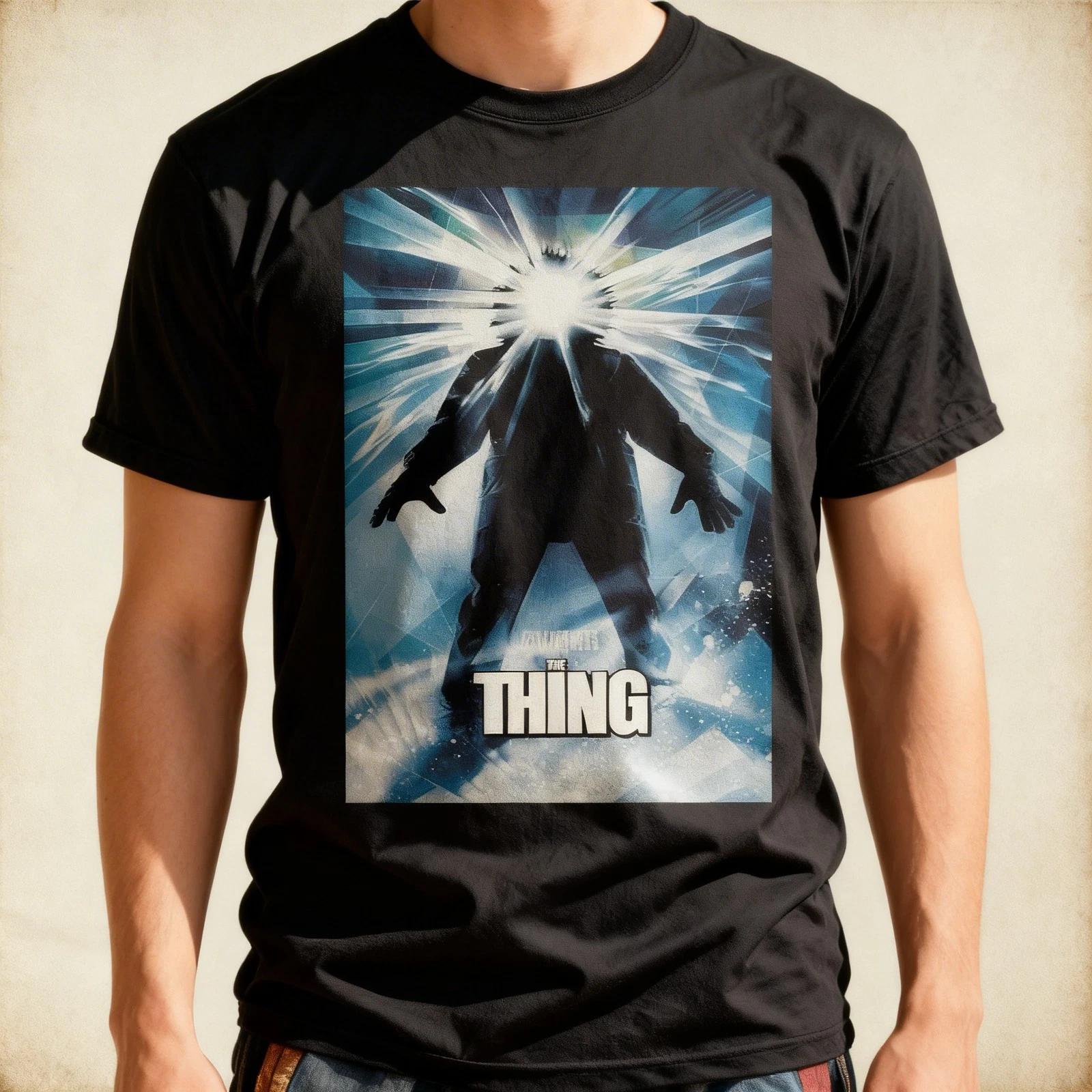 New The Thing 1982 American Horror Film Graphic Art Poster T-Shirt S-5XL S
