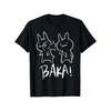 Kawaii Rabbit Baka Anime \u0026 Manga T-Shirt for Men - 100% Cotton, Perfect Christmas Gift for Friends \u0026 Family