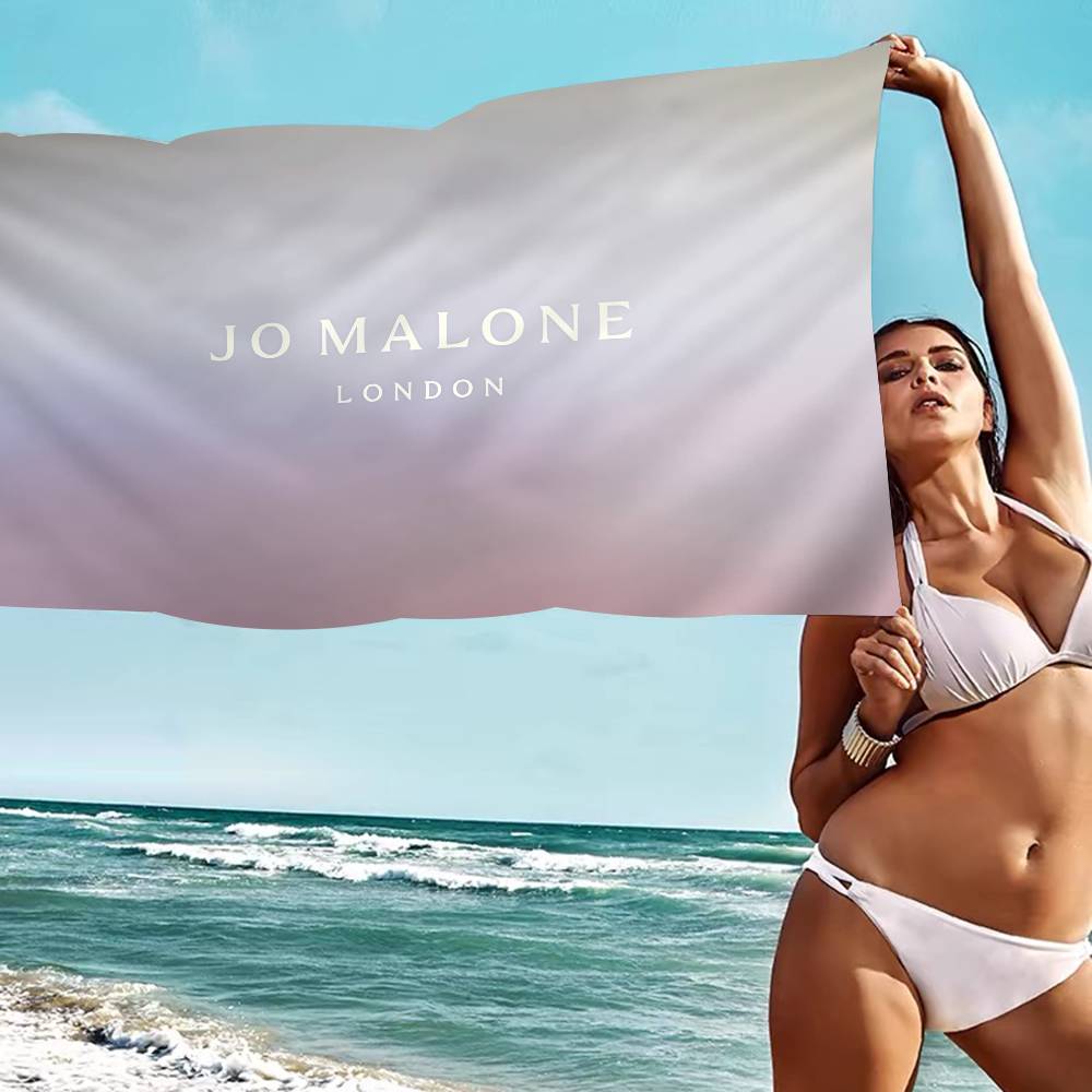 J-Jo M-Malone LOGO Fashion Anime Beach Swimming Towel Soft Absorbent Washcloth Children's Gifts For Kids Travel Camping Gym