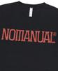 Nomaenyueol Two Face Logo T-Shirt - Black