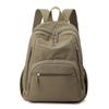 High-value solid color Korean version of the new popular simple fashion versatile light Japanese commuting travel backpack women