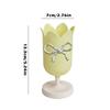 Multi-functional Plastic Pen Holder Tulips Shape Desktop Organizer Storage Bucket Makeup Brush Holder Gift