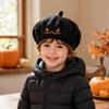 Kids Pumpkin Halloween Knitted Hat, Cute Warm Winter for Boys and Girls