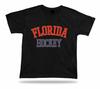 Florida Hockey T Shirt Red White Blue Gold Miami Fl USA Ice Apparel Winter