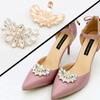 Women Lady Bride Shoes High Heel Charm Buckle Shoes Decorations Shiny Decorative Clips Shoe Clips