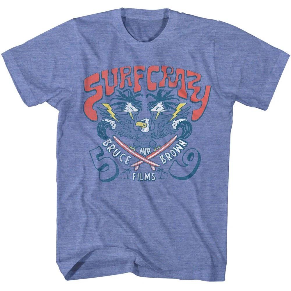 Bruce Brown Films - Surf Crazy 59 - American Classics - Heather Blue Short 160
