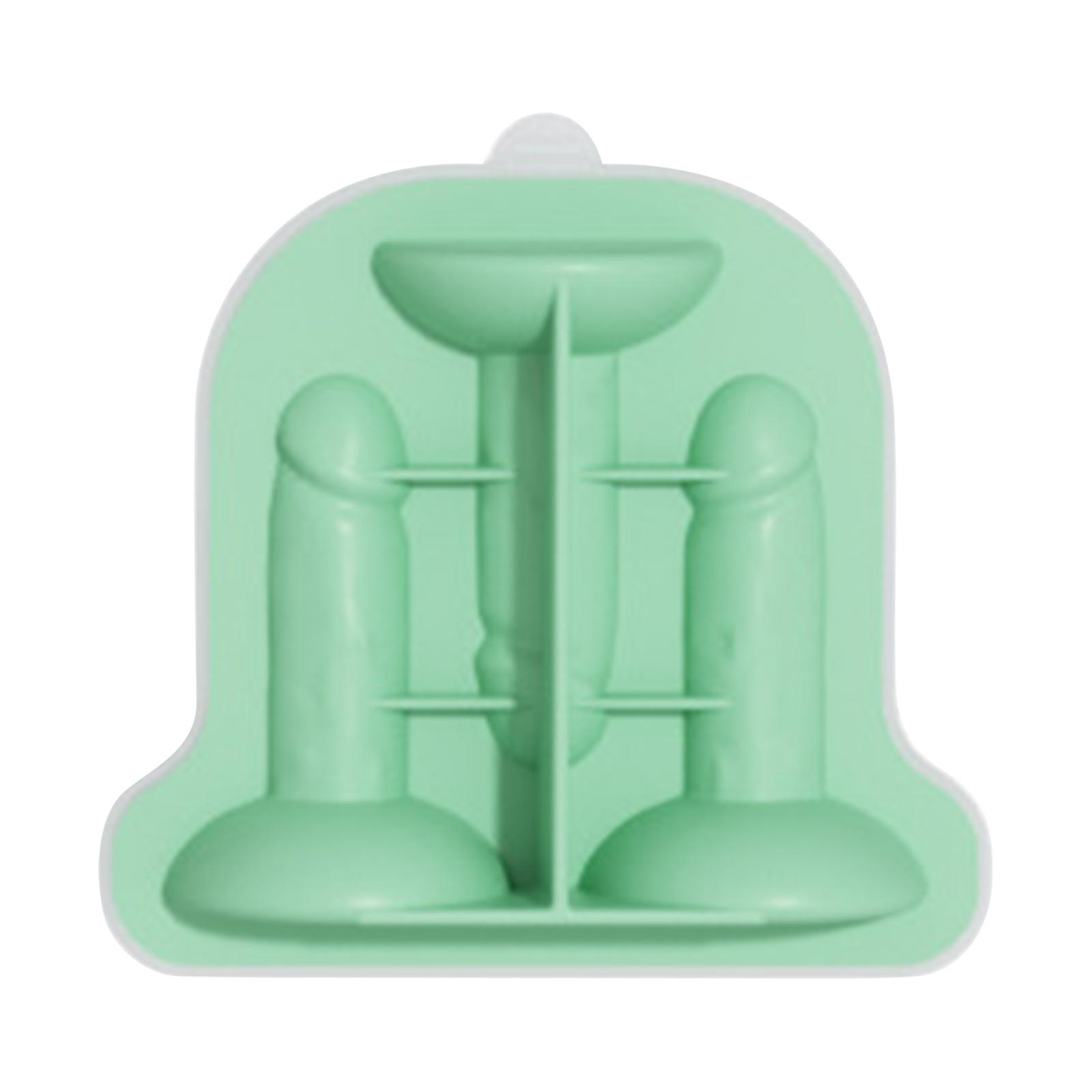 

Fun And Prank Tray With Lid – Food-Grade, Easy-to-Release Silicone Ice Mold One Size зелёный