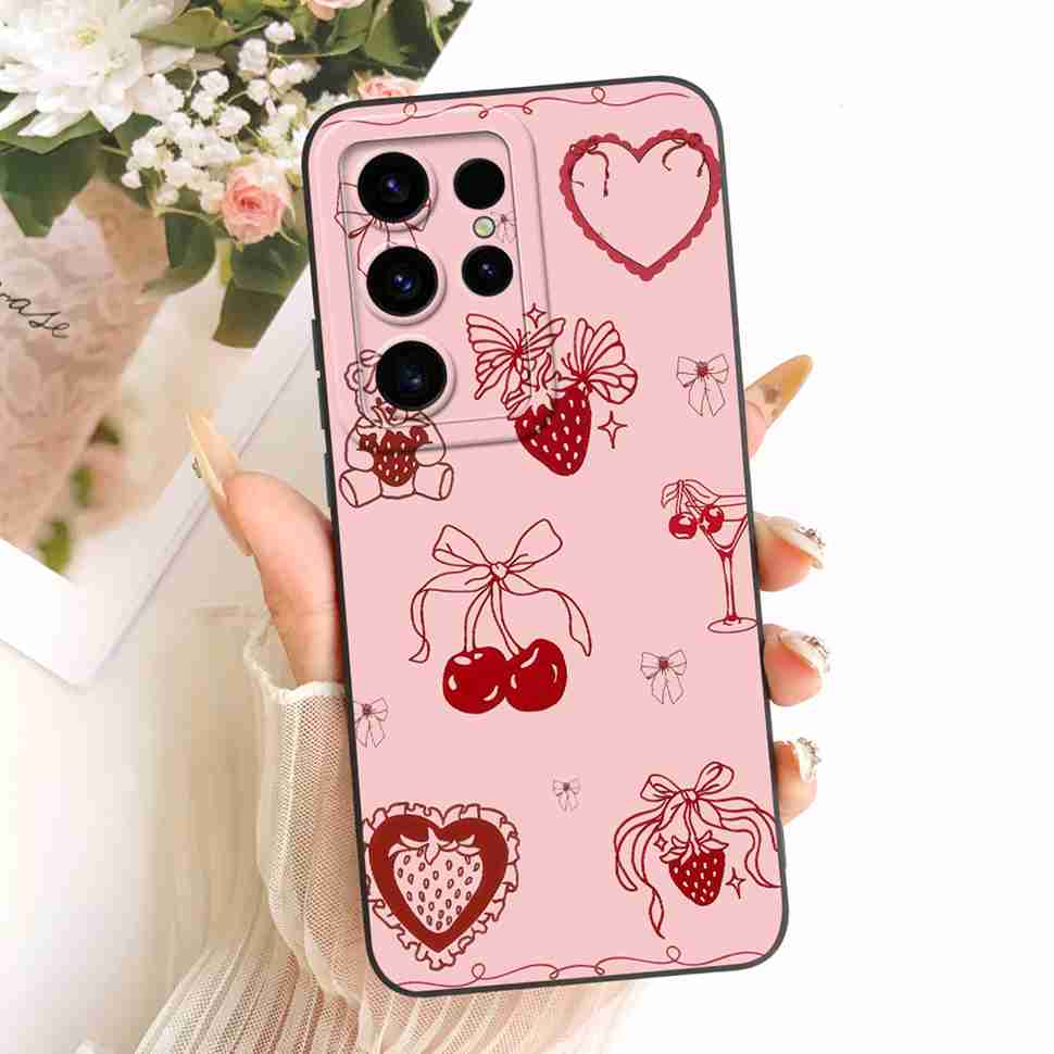 For Samsung Galaxy S25 Ultra 5G Case Fashion Cartoons Soft Silicone Cover For Samsung S25 Ultra SM-S938B SM-S938B/DS Phone Cases