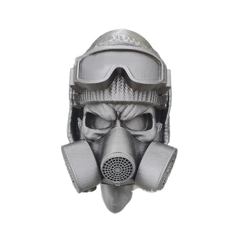 

Крышка сцепного устройства с 3D-печатным стальным шлемом и противогазом. Крышка шара сцепного устройства. Предотвращает ржавление приемной трубы.