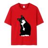 Women's T-shirt Art Cat 3D Printed Clothing Summer Round Neck Fashion Short Sleeve Elegant Casual Top Women's Clothing
