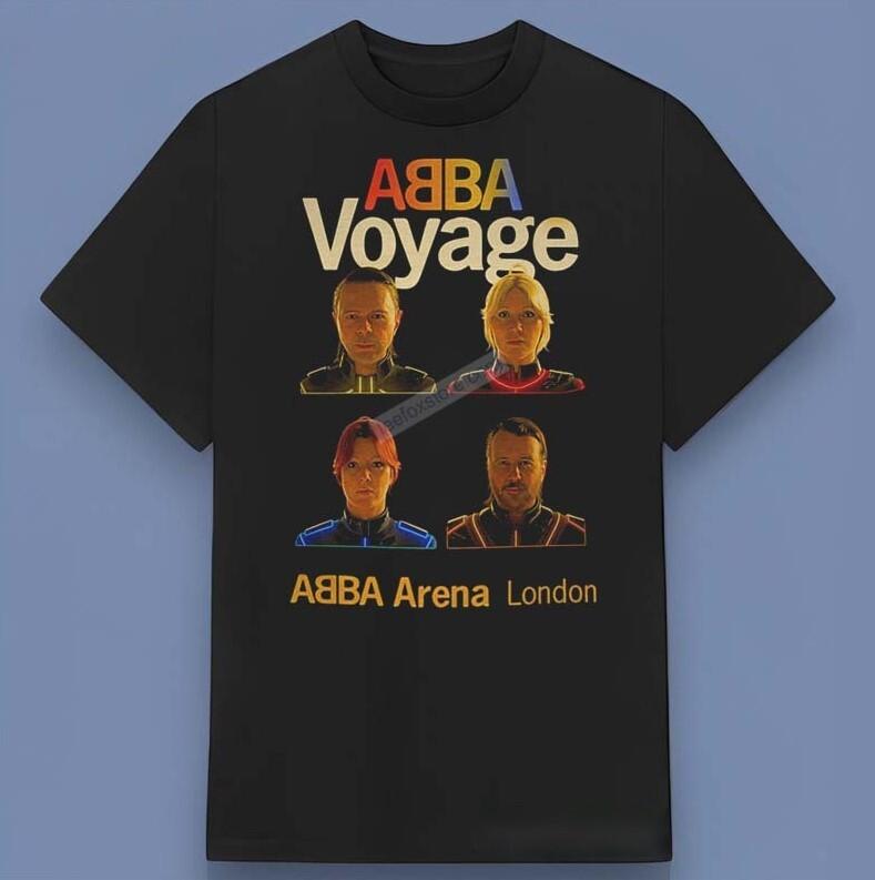 Новый! Футболка ABBA Voyage Arena London Для Музыкальных Фанатов Размер S-4XL L