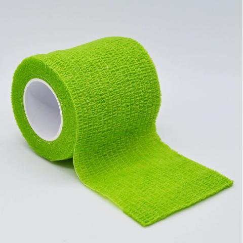 10 Rolls Cohesive Self-Adhesive Bandage Wrap Tape for Sports Injury Support Knee Ankle Wrist Shoulder Tattoo Aftercare Bulk Pack