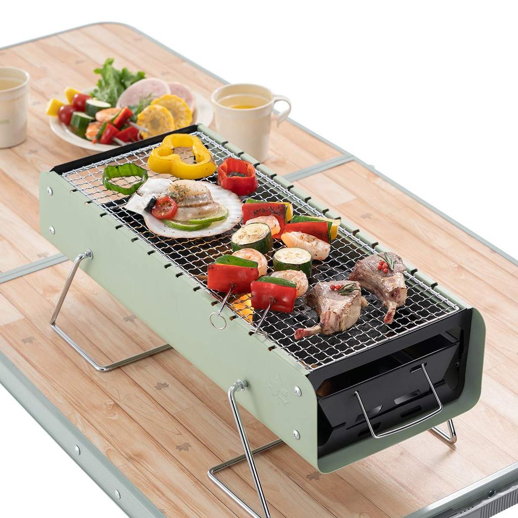 LOGOS Tabletop Robata Grill Medium 50cm Wide X Deep X 18cm High (81060940) (approx.) 23.5cm