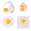Funky Egg Splat Ball Squishy Toys Stress Relief Eggs Yolk Balls Squishies Fun Toy for Children Fried Egg Squeezing Fidget Toys