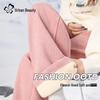 Women's Fleece-Lined Loose Wide-Leg Sports Pants