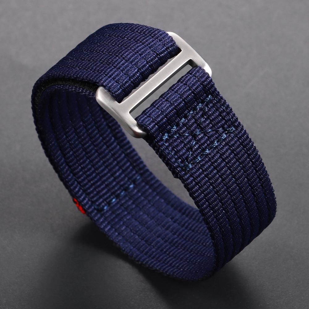 Nylon Canvas Strap 20mm 22mm for Tudor Hook Loop Textile Watch Band for Seiko for Omega Men‘s Military Sports Wristband Bracelet