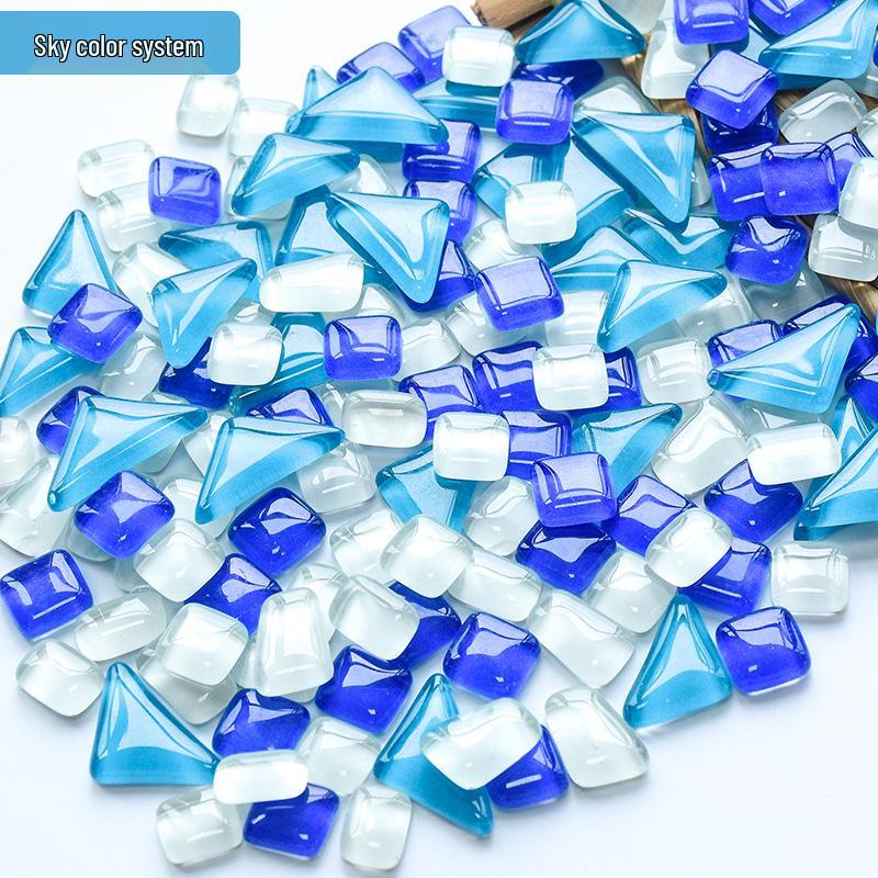 DIY Kreative Mosaik Glasscherben Aufkleber für Handgemachte Dekoration