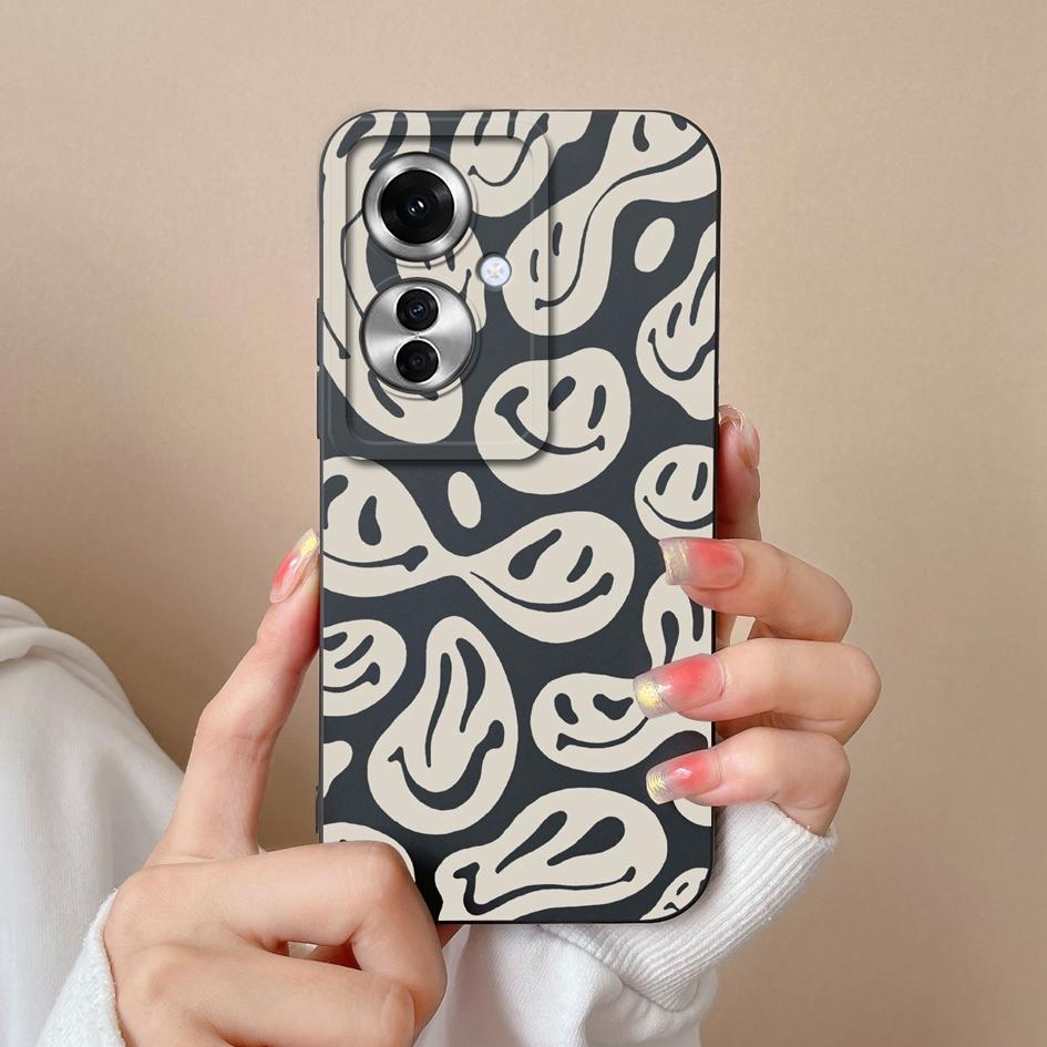 Cases Cover For OPPO Reno11 Pro A1i A2M Realme C65 12 Lite Covers Fashion Labels Matte Soft Silicone Camera Protection Phone Bags Shell Capas For OPPO