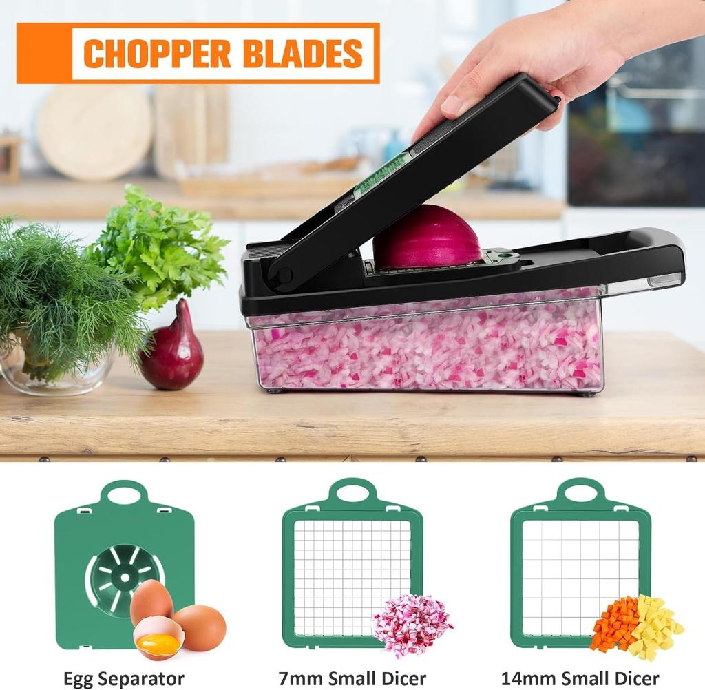 15-In-1 Multifunctional Vegetable Shredder Potato And Onion Slicer With Egg Shredder Fruit Dicer Portable Grater Kitchen Gadget