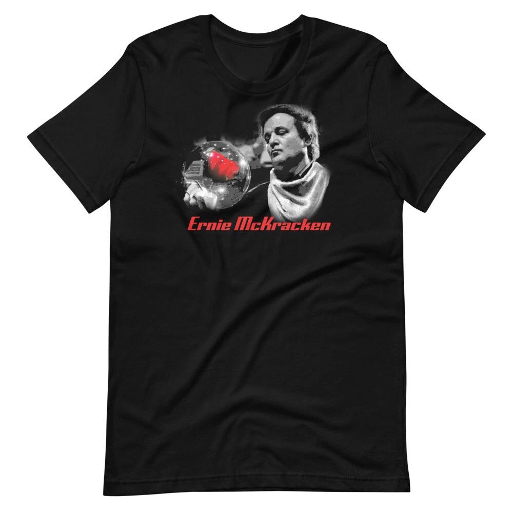 

ERNIE McKRACKEN Kingpin Movie Film Tee Short-Sleeve Unisex 100% Cotton T-shirt Mens Tees Top XL