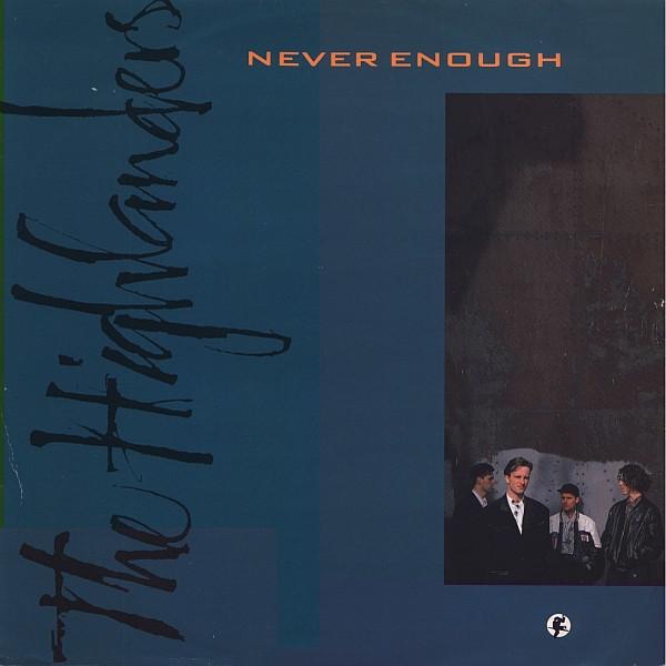 12inch Record HIGHLANDERS Never Enough VST1155 Virgin 1989 UK Jazz Used